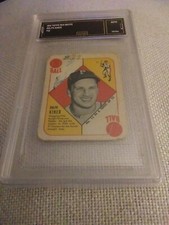 1951 Topps Ralph Kiner #15 Red Back Pirates Hof Graded GMA Authentic 