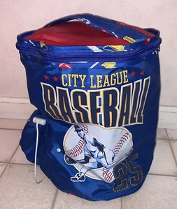Greatland City League Baseball + Sports  Exta Long Youth Sleeping Bag - Picture 1 of 10