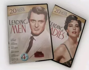 8 DVD SET! 40 CLASSIC MOVIE COLLECTION! LEADING MEN & LEADING LADIES. - Picture 1 of 5