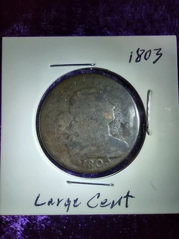 1803 LARGE CENT Braided hair - U.S. COIN - G+ Cover