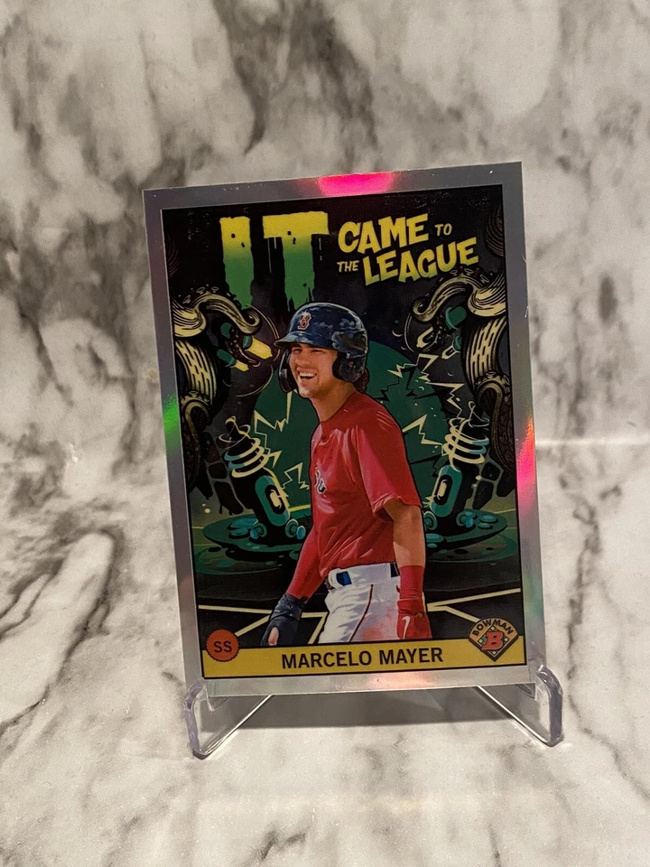 2022 Bowman Chrome Baseball Marcelo Mayer IT Came to the League Boston RedSox - Image 1 of 1