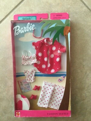 Barbie Splash Fashion Avenue Mattel #53986 2001 vintage rara Foto 1 de 4
