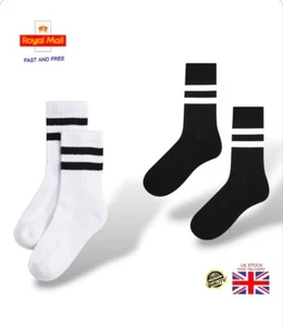 Ladies Socks Sports Gym Leisure Crop Socks Everyday Cushioned Size 6-11 - Picture 1 of 8