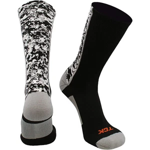 TCK Sports Digital Camo Crew Socks - Picture 1 of 8