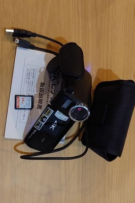 Sony 4K Video Camera AC2 30x Zoom with 64GB SD Card USB Cable Case - Image 1 of 3