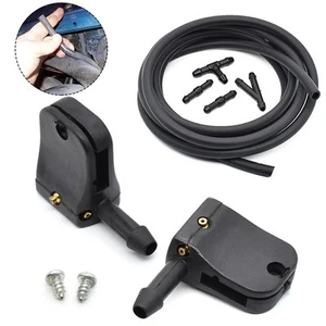 Hose For Fortwo Jet Meters Nozzle 2004-2007 2XUniversal Spray Washer Male - Picture 1 of 9