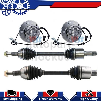 Cojinete de rueda de junta de eje CV delantero 4 para Volkswagen Routan tracción delantera 3,6 L 2009 Foto 1 de 4