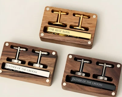 Gemelos Personalizados Gemelos Padrino, Regalos Padrino, Regalo Personalizado Foto 1 de 4