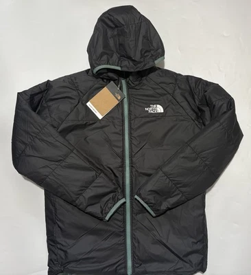 THE NORTH FACE REVERSIBLE YOUTH PERRITO HOODED WINTER LIGHTWEIGHT JACKET SIZE XL - Image 1 of 4