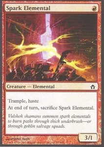 Spark Elemental - Medium Play MTG Fifth Dawn - Picture 1 of 1