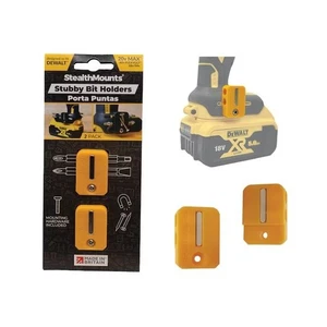 StealthMounts soportes magnéticos de brocas rechonchas DeWalt para taladros e impactos PACK DE 2 - Imagen 1 de 3