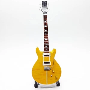1/6 Miniature Electric Guitar Sunburst Yellow Style – Display Prop & Gift Decor - Picture 1 of 5