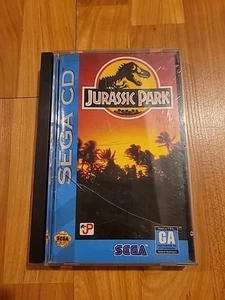 # Jurassic Park (Sega CD) komplett CIB *Gehäuse beschädigt* - Bild 1 von 7