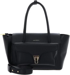 COCCINELLE DOUBLE BEAT E1 T8A 18 02 01 DAMEN TASCHE LEDER SCHWARZ ORIGINAL2026 - Bild 1 von 5