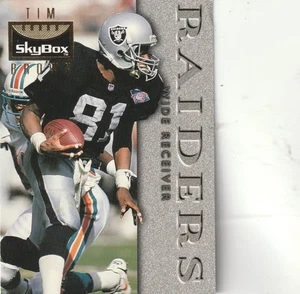 FREE SHIPPING-MINT-Tim Brown, 1995 SkyBox Premium, #64, Oakland Raiders - Picture 1 of 1