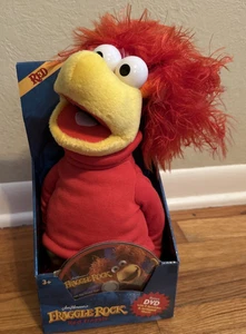 Muñeco de peluche Jim Henson Fraggle rojo roca 2006 con DVD nuevo en caja - Imagen 1 de 5