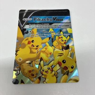 Pikachu V Union SWSH139 Sword & Shield Black Star Promo Holo Pokemon Card TCG NM - Image 1 of 2