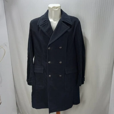 Articolo e5000 cappotto uomo Cerruti nero, taglia L, ascelle 56cm, spalle 48cm, - Imagen 1 de 4