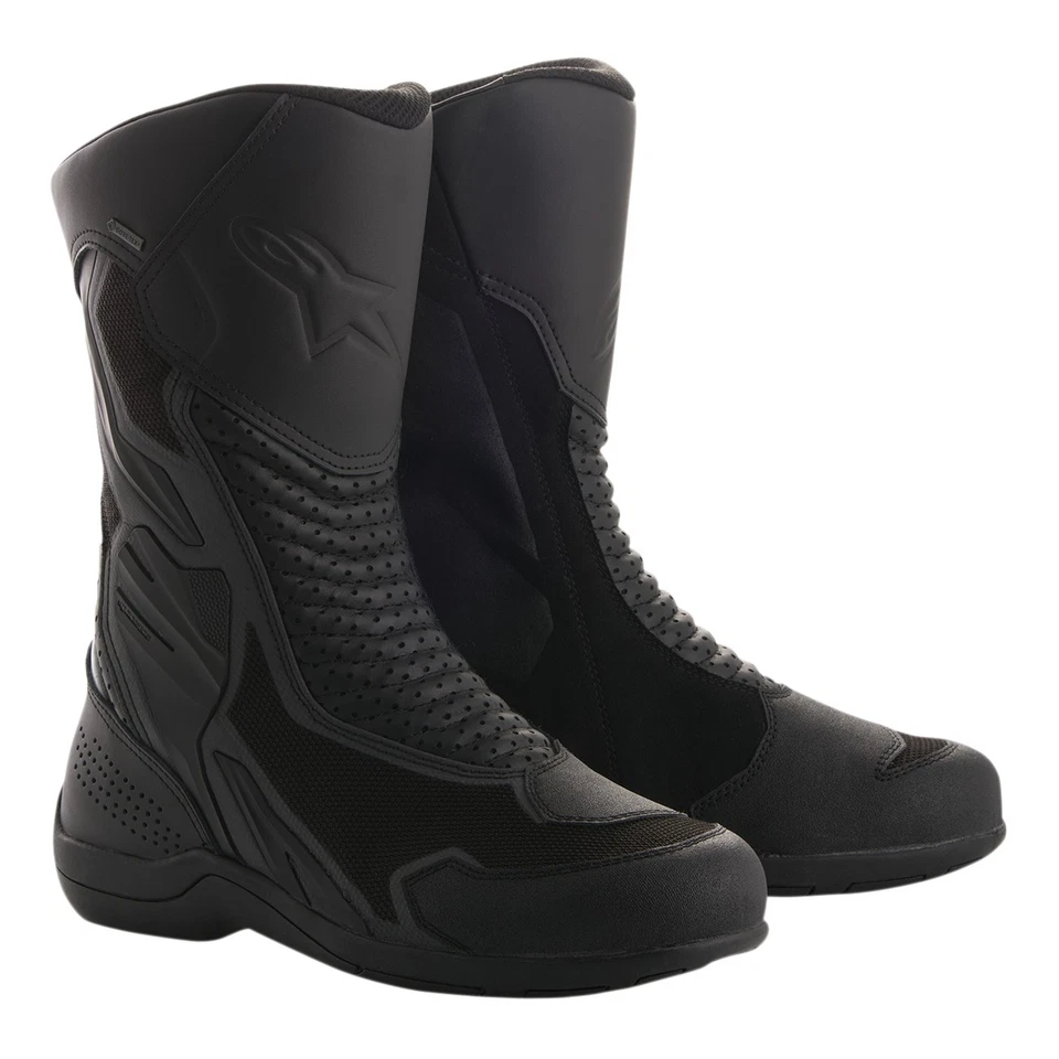 Botas Alpinestars Air Plus V2 para hombre Gore-Tex SCR negras Foto 1 de 1