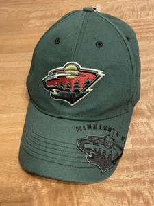 Minnesota Wild NHL Fan Favorite Mütze Kappe verstellbar Hockey Logo grün Einheitsgröße - Bild 1 von 11