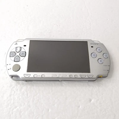 SONY Playstation PSP 2000 Ice Silver Game Console Good Tested Condition Japan - Image 1 of 4