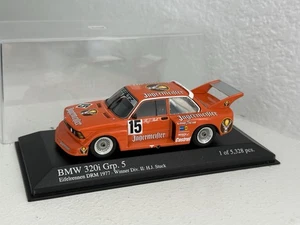 Minichamps PMA 1:43 diecast DRM 1977 E21 BMW 320 Grp.5 Group 5 Jagermesiter - Picture 1 of 6