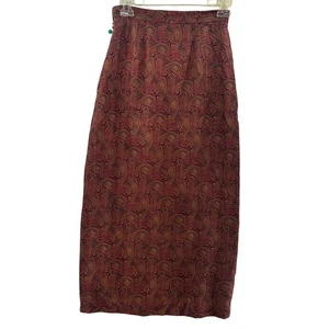 Patrick Christopher Petite Seide Maxirock Paisleymuster Damen 2P - Bild 1 von 11