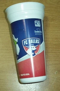 FC DALLAS TRINKEBECHER KUNSTSTOFF MIT 07 SPIELPLAN "PIZZAHÜTTENPARK" "Sodexho" MLS - Bild 1 von 3