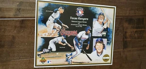 1992 UPPER DECK GEDENKBLATT RANGERS SUNDBERG OLIVER HARRAH SPENCER SGA  - Bild 1 von 1