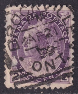 ONT Squared circle Type I Postmark "BROCKVILLE" AP 21 99, on #76 - Picture 1 of 1