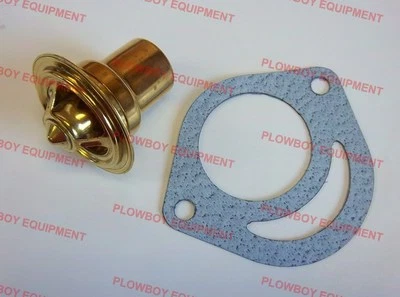 387533R91 THERMOSTAT & 45984DA GASKET for FARMALL IH M 400 450 600 650 W6 W9 - Image 1 of 4