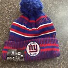 New Era New York Giants NFL 18 Sideline Sport Knit Hat - Multicoloured
