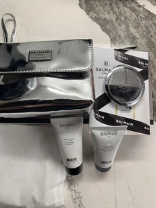 Balmain Limited Edition Silver Cosmetic Bag - Bild 1 von 7