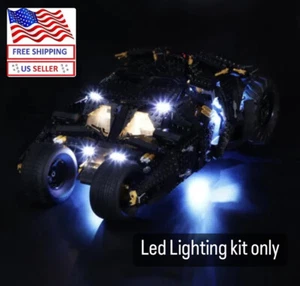 Briksmax Led Lighting Kit BX478 For DC Batman Batmobile tumbler 76240 - Picture 1 of 5