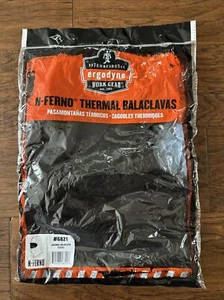 Ergodyne N-Ferno Thermo Sturmhaube Fleece Gesichtsmaske #6821 schwarz NEU - Bild 1 von 2