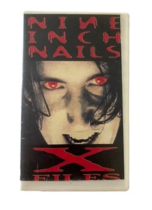 Vintage NIN Nine Inch Nails X Files VHS Tape Hard Rock Emo Industrial Rock Punk - Picture 1 of 13