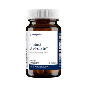 Intrinsi B12-Folate with 20 mg intrinsic factor 180 Tablets Metagenics - Picture 1 of 2
