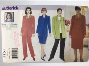 Gonna Pantaloni Giacca Taglia Plus b5157 Delta Burke Modello Cucito Tagliata Vintage 14w-18W - Foto 1 di 2