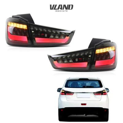 LED Rear Brake Lamp For MITSUBISHI ASX 2011-2019 VLAND Tail Lights w/Smoked Lens - Image 1 of 4