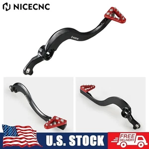 CNC Forged Foot Brake Pedal Lever For Honda CRF 250R 450R 250RX 450RX 2005-2024 - Picture 1 of 11