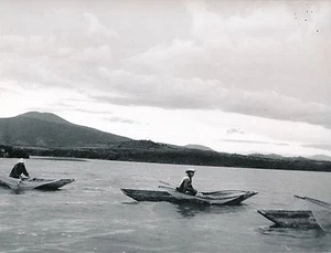  PATZCUARO c. 1960 -  Pêcheurs sur le Lac  Mexique - Div 6382 - Picture 1 of 2