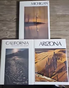 3 Books U.S. State Art, Reynolds California Arizona Michigan Signed Belding - Picture 1 of 24