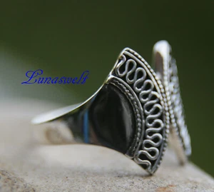  Ornament Silberring- Silber - Silber --925  - Bild 1 von 3