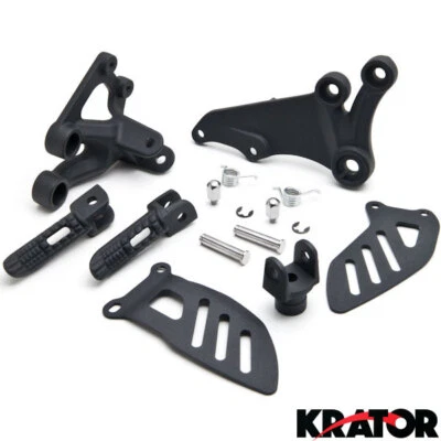 Комплект подножек в сборе для Suzuki GSXR 600 2006-2010 / GSXR 750 2006-2008 передние - Изображение 1 из 4