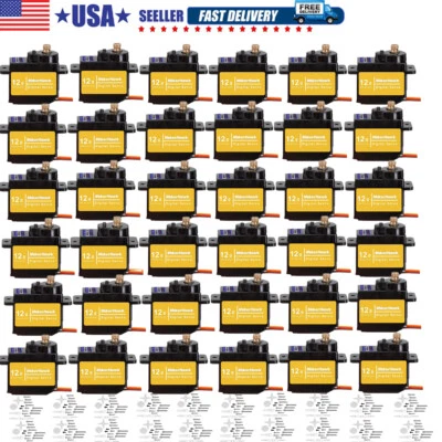 Mini Digital Servo High Torque - Waterproof Metal Gear Servo 12g 4.8V~6.0V USA - Image 1 of 4