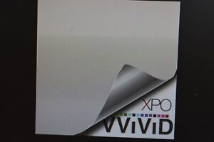 VViViD White Gloss Vinyl Wrap Roll w Air Release Technology 1' x 5' Lot of 3