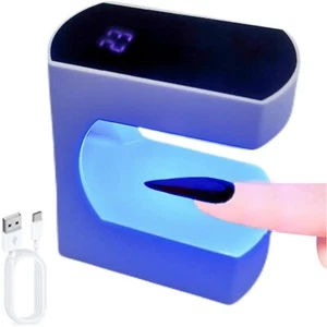 Mini LED Nail Lamp, 24W UV Light for Nails with Timer UV Lamp for Gel Nails - Picture 1 of 6