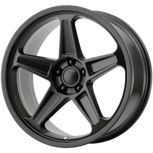 20x9 +20 Performance Replicas PR186 5x115 Matte Black Wheels (Set of 4) - Picture 1 of 1