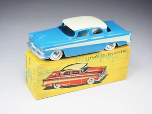 CIJ - 3/16 - Plymouth Belvedere - Bleu et crème - En boite - Imagen 1 de 11