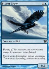 STORM CROW X4 4 4X 9th Edition MTG Magic the Gathering Cards DJMagic